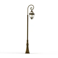 Altstadtlaterne mit Bischofstab Place des Vosges 3