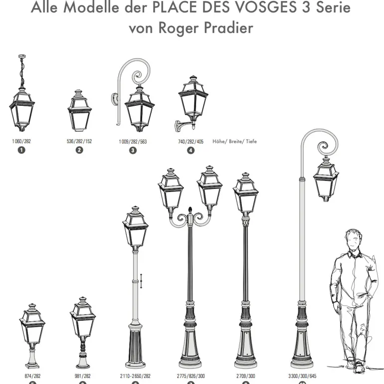Altstadtlaterne Place des Vosges 3