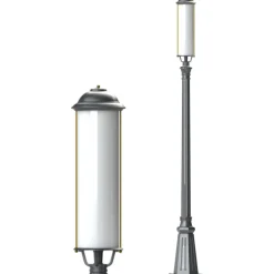 Art déco-Mastleuchte Rodos G P3K.37C
