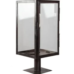 Art Déco-Wegeleuchte aus Messing oder Zink Bellecour GM