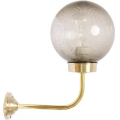 Außenlampe aus Messing mit Acrylkugel 38-90 ORBR/200