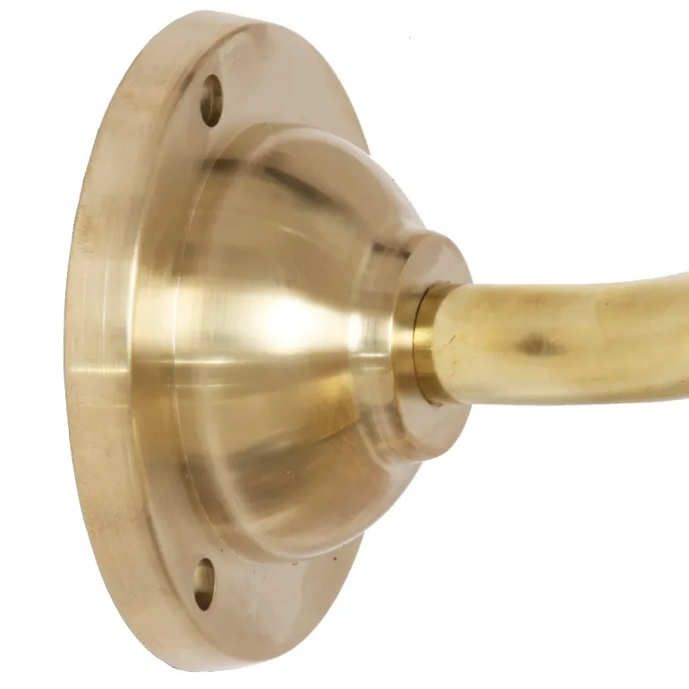 Außenlampe aus Messing mit Schirm 38-90 BR