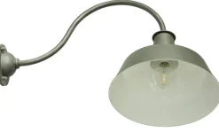 Außenlampe aus Schmiedeeisen mit Bogenarm WL 3604