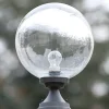 Außenlampe mit Echtglaskugel 250 mm oder 300 mm