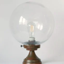 Außenlampe mit Echtglaskugel 250 mm oder 300 mm