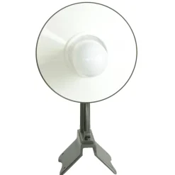 Außen-Wandlampe mit Zylinder-Glas