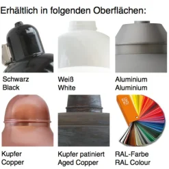 Außen-Wandleuchte aus Aluminium Solingen