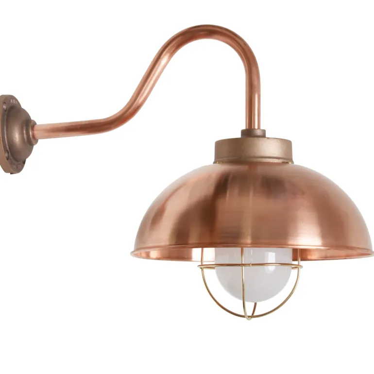 Außenwandleuchte aus Bronzeguss, Kupfer oder galvanisiertem Eisen 7222