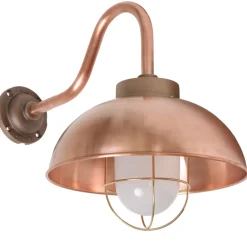 Außenwandleuchte aus Bronzeguss, Kupfer oder galvanisiertem Eisen 7222