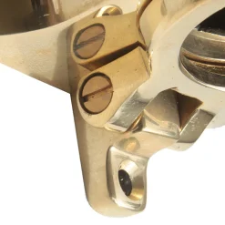 Außenwandleuchte: Kleiner Messing-Wandstrahler Straal