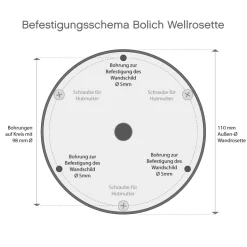 Außenwandleuchte Siegen Kugel RO 140
