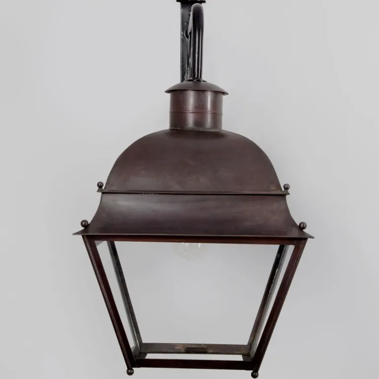 Barocklaterne mit Wandarm aus Schmiedeeisen Mazarine TGM