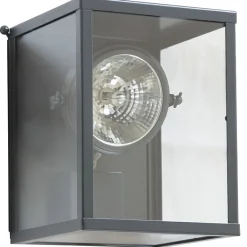 Bauhaus-Außenleuchte: Strahlerleuchte Vitrine