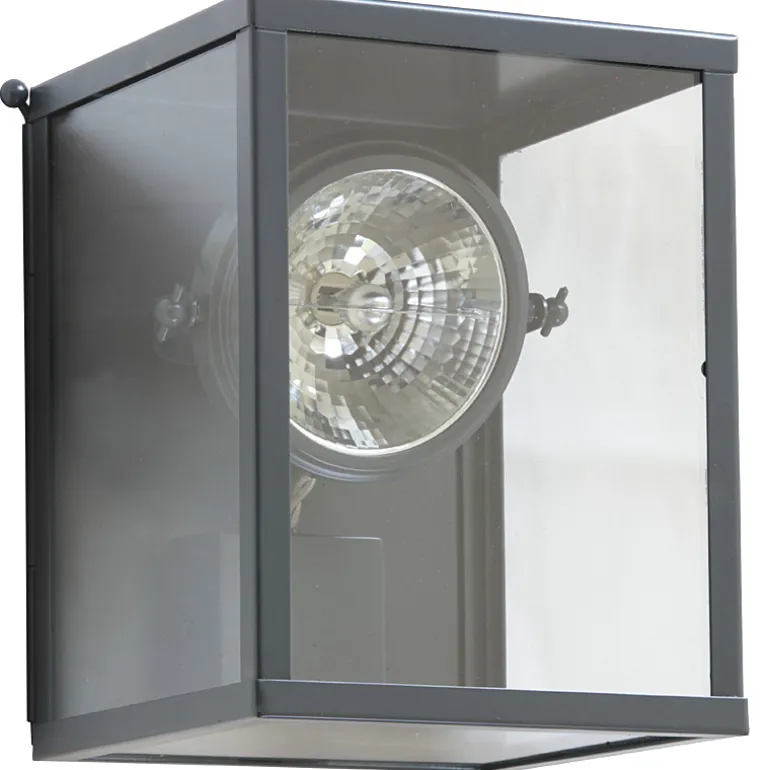 Bauhaus-Außenleuchte: Strahlerleuchte Vitrine