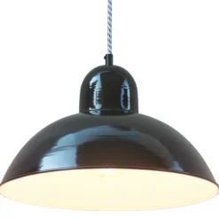 Bauhaus-Hängeleuchte Solingen Aluminium