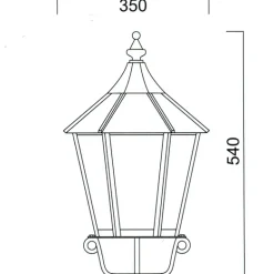 Berliner Wandlaterne A 59-1 WA 380