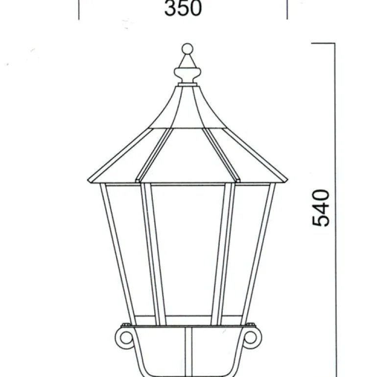 Berliner Wandlaterne A 59-1 WA 415