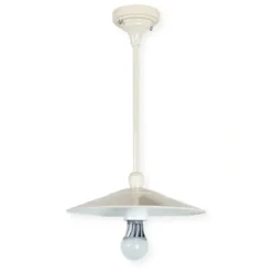 Deckenlampe für außen am Rohrpendel