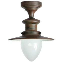 Deckenlampe für außen im Fabrikstil