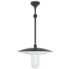 Deckenlampe für außen mit ausziehbarem Pendelrohr