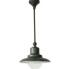 Deckenlampe für außen mit Makrolon-Glas