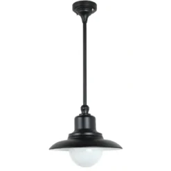 Deckenlampe für außen mit Makrolon-Glas