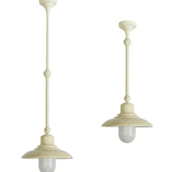 Deckenlampe für außen mit Makrolon-Glas