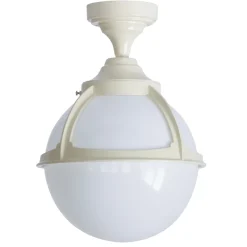 Deckenlampe für außen mit PMMA-Glaskugel