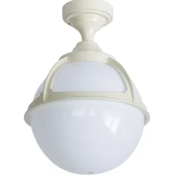 Deckenlampe für außen mit PMMA-Glaskugel