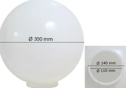 Deckenleuchte DL 01 mit Acrylglaskugel