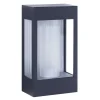 Design-Kassetten-Wandleuchte mit Diffusor Brick