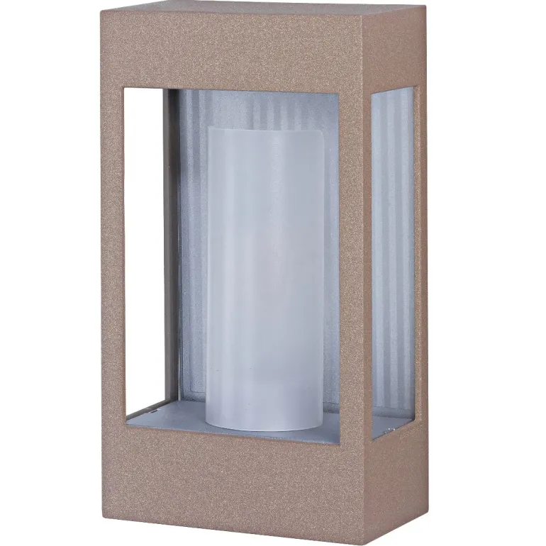 Design-Kassetten-Wandleuchte mit Diffusor Brick