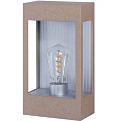 Design-Kassetten-Wandleuchte mit Diffusor Brick