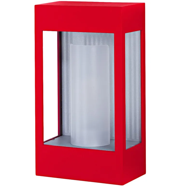 Design-Kassetten-Wandleuchte mit Diffusor Brick