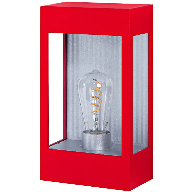 Design-Kassetten-Wandleuchte mit Diffusor Brick
