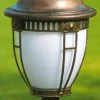Deutsche Gartenlampe aus Schmiedeeisen AL 6601