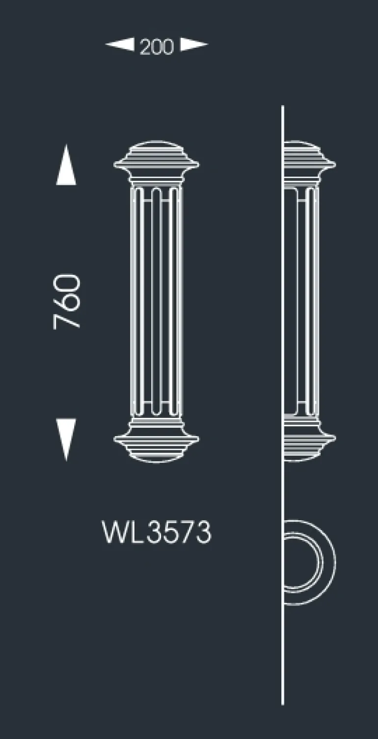 Deutsche Wandleuchte aus Schmiedeeisen WL 3573