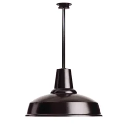 Dänische Deckenleuchte aus Aluminium Tuby Barn Lamp