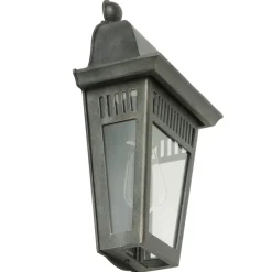 Elegante flache Wandleuchte aus Schmiedeeisen WL 3642