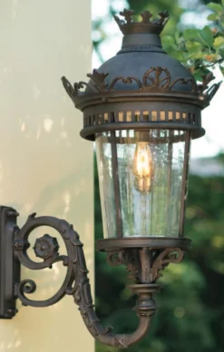 Empirestil-Wandlaterne aus Schmiedeeisen WL 3670