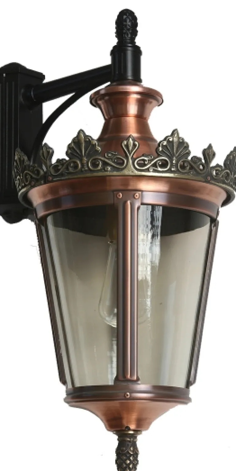 Empirestil-Wandleuchte aus Kupfer Louvre