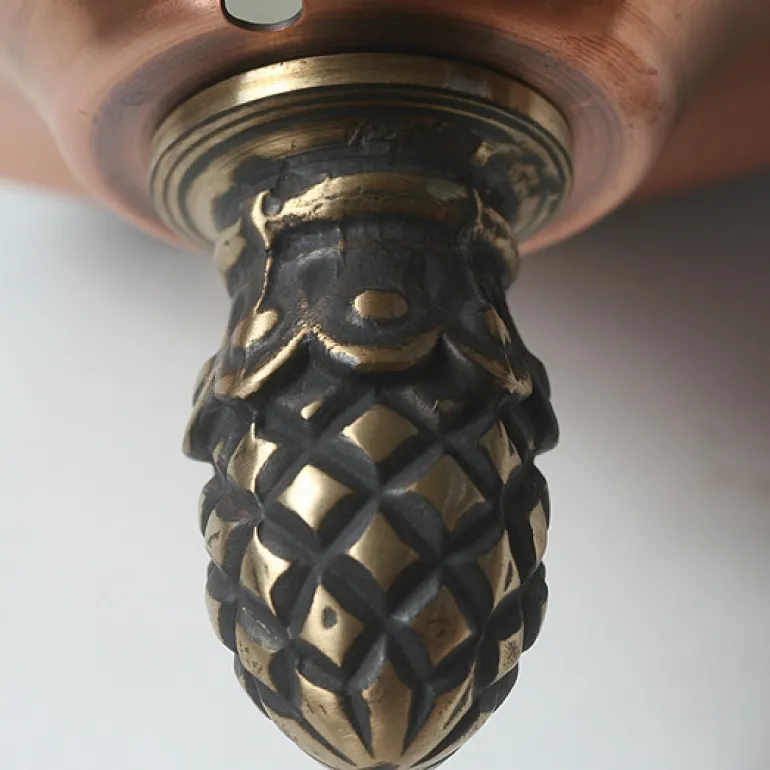 Empirestil-Wandleuchte aus Kupfer Louvre