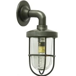 Englische Miniatur-Schiffslampe aus Messing 7207