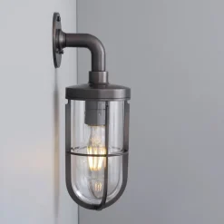 Englische Schiffsleuchte aus Messing 7207