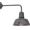 Fabrikleuchte in Kupfer-Patina: Wandleuchte Berlin W130