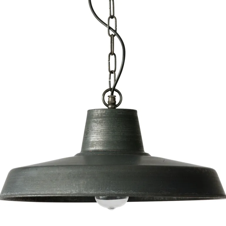 Fabrikschirmleuchte N° 777K für außen aus Messing (Ø 46 cm)
