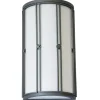 Flache Art déco-Wandleuchte SA 2 aus Messing