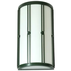 Flache Art déco-Wandleuchte SA 2 aus Messing
