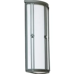 Flache Art déco-Wandleuchte SA 2 aus Messing