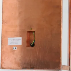 Flache Außen-Wandleuchte aus Kupfer Fürth
